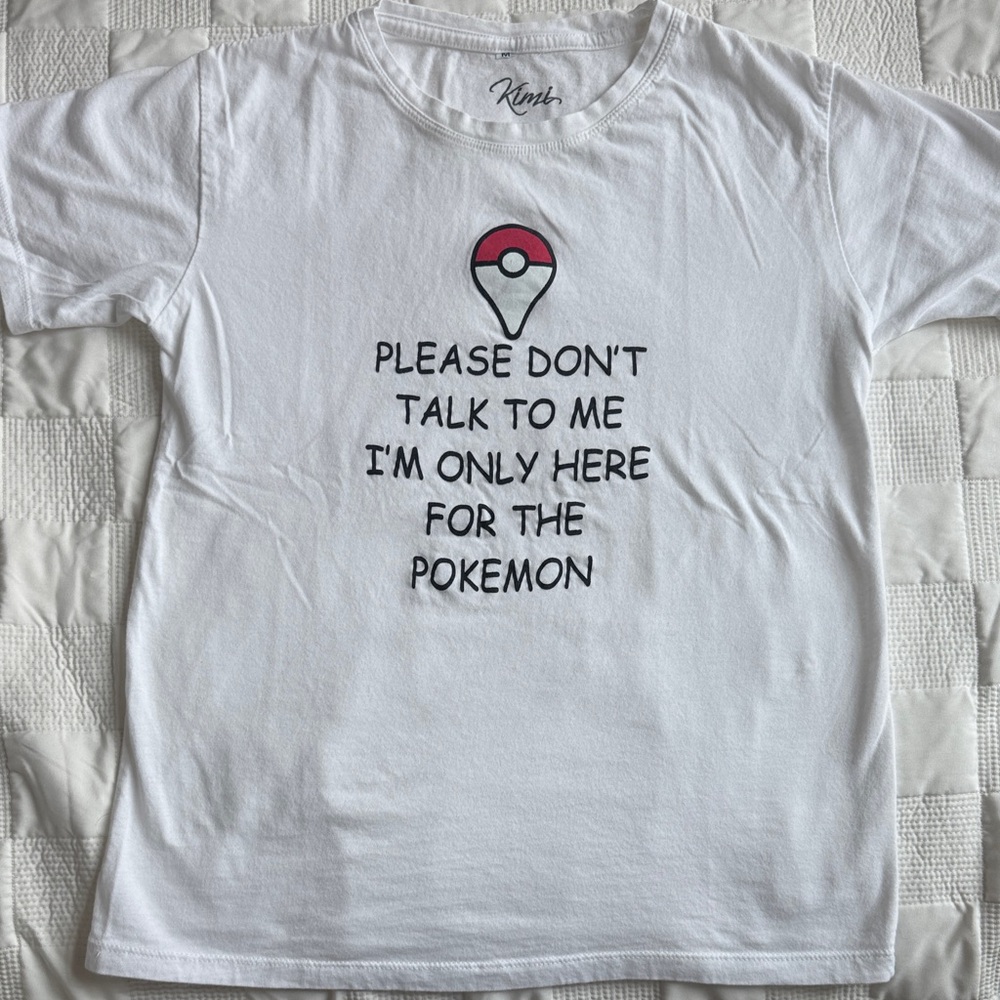 Kids White Pokémon Graphic Tee